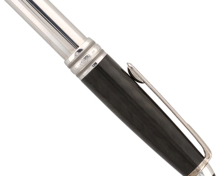 Montblanc Meisterstück Solitaire Carbon Steel Füller No.144 Classique