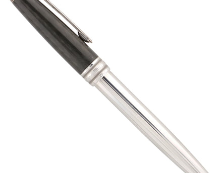 Montblanc Meisterstück Solitaire Carbon Steel Füller No.144 Classique
