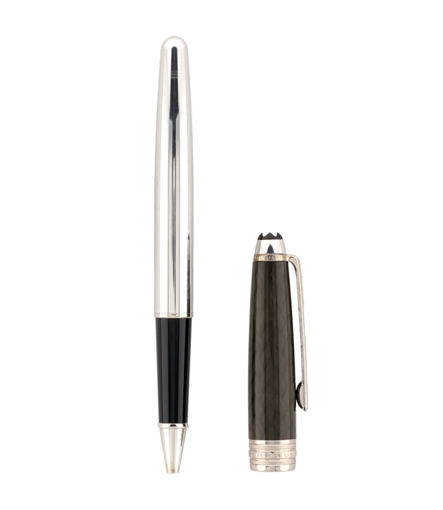 Montblanc Meisterstück Solitaire Carbon Steel Rollerball No.163 Classique