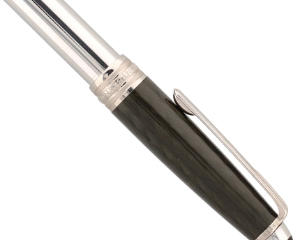 Montblanc Meisterstück Solitaire Carbon Steel Rollerball No.163 Classique