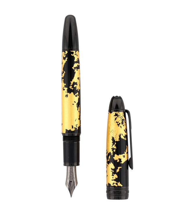 Montblanc Meisterstück Solitaire Gold Leaf Calligraphy Füller
