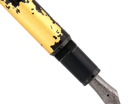 Montblanc Meisterstück Solitaire Gold Leaf Calligraphy Füller