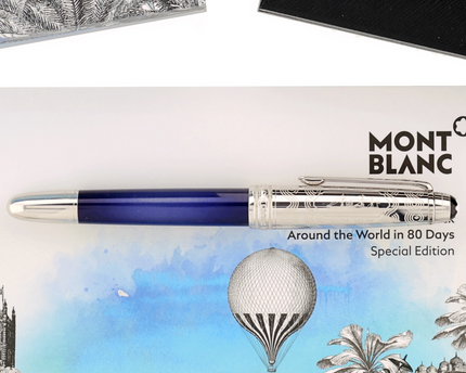 Montblanc Meisterstück Solitaire Doué Around the World in 80 Days Füller No.145 Classique