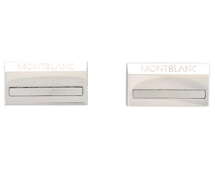 Montblanc Men's Jewellery Manschettenknöpfe Classic Silber