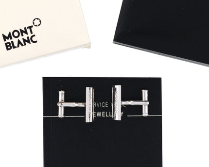 Montblanc Men's Jewellery Manschettenknöpfe Classic Silber