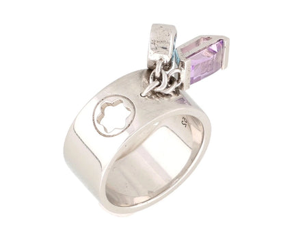 Montblanc Bohème Ring Silber, Amethyst und Blauer Topas