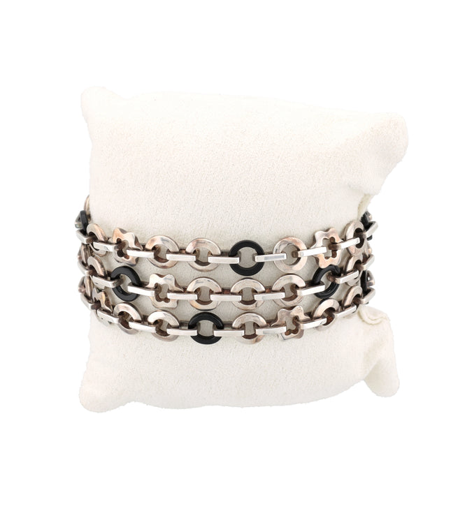 Montblanc Ladies Silver Jewellery Star Collection Schmuckarmband 925er Silber