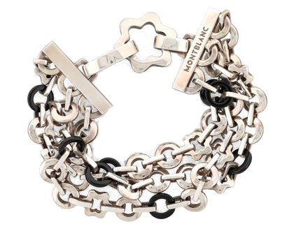 Montblanc Ladies Silver Jewellery Star Collection Schmuckarmband 925er Silber