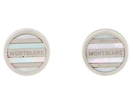 Montblanc Meisterstück Manschettenknöpfe Black Mother of Pearl