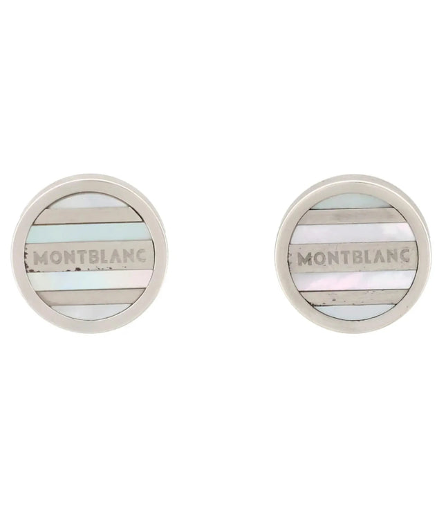 Montblanc Meisterstück Manschettenknöpfe Black Mother of Pearl