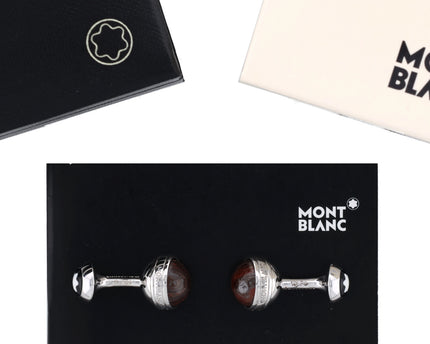 Montblanc Men's Accessories Manschettenknöpfe Tiger Eye