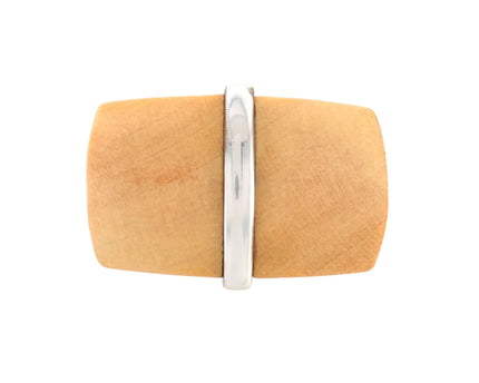 Montblanc Female Jewellery Ring 925er Silber Holz