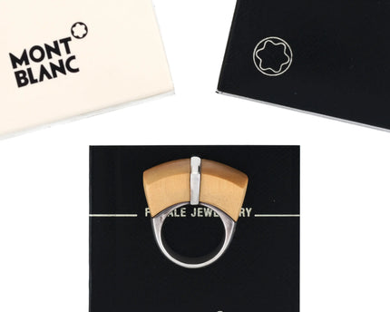 Montblanc Female Jewellery Ring 925er Silber Holz