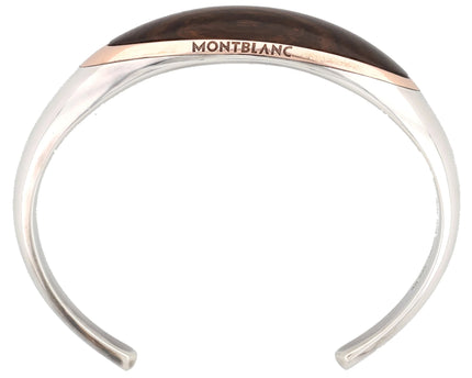 Montblanc Female Jewellery Armreif 925er Silber Roségold Holz