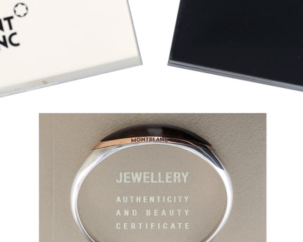 Montblanc Female Jewellery Armreif 925er Silber Roségold Holz