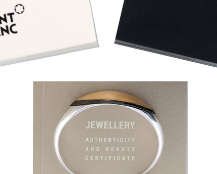 Montblanc Female Jewellery Armreif 925er Silber Holz