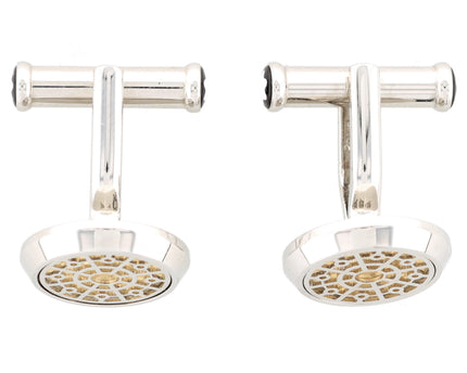 Montblanc Urban Spirit Manschettenknöpfe Round Goldleaf