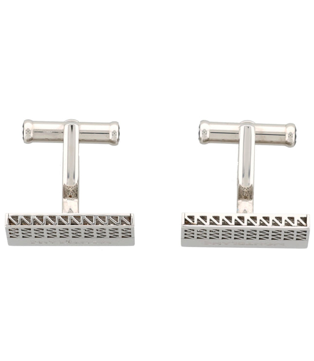 Montblanc Men's Jewellery Manschettenknöpfe Graphic Steel