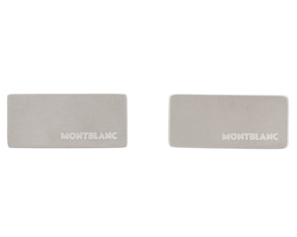Montblanc M Manschettenknöpfe Stainless Steel Rectangular
