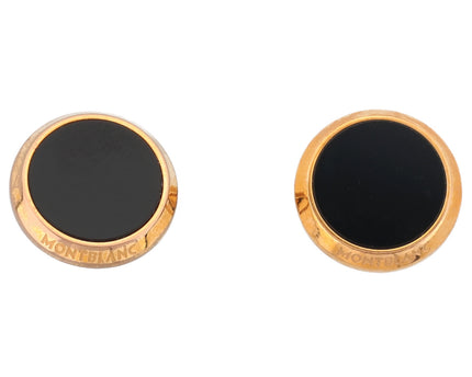 Montblanc Men's Accessories Manschettenknöpfe Onyx Intarsie