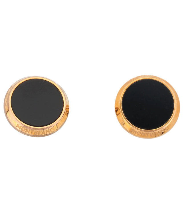 Montblanc Men's Accessories Manschettenknöpfe Onyx Intarsie