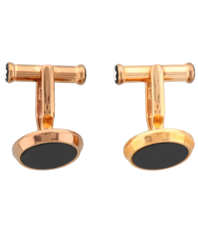 Montblanc Men's Accessories Manschettenknöpfe Onyx Intarsie