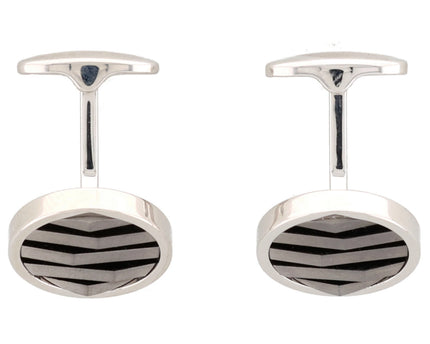 Montblanc Men’s Accessories Manschettenknöpfe Sartorial Silver