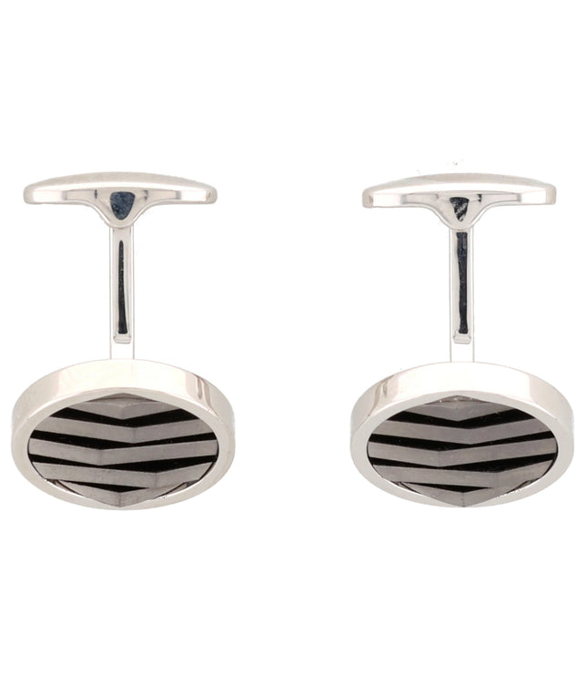 Montblanc Men’s Accessories Manschettenknöpfe Sartorial Silver