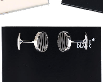 Montblanc Men’s Accessories Manschettenknöpfe Sartorial Silver