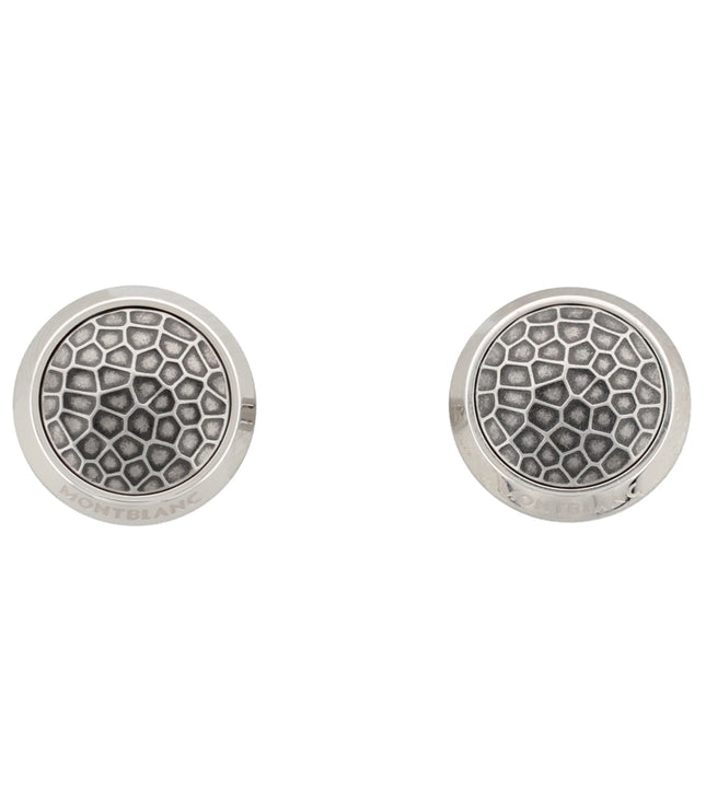 Montblanc Men’s Accessories Manschettenknöpfe Sartorial Steel Martele
