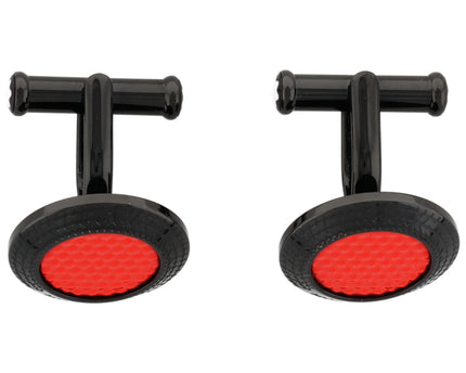 Montblanc Men's Accessories Manschettenknöpfe Pirelli Steel Red