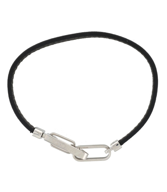 Montblanc Meisterstück Lederarmband Wrap Me Stainless Steel