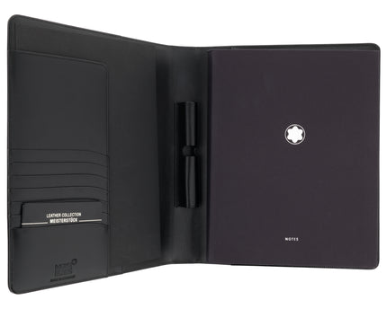 Montblanc Leather Goods Meisterstück Notizbuch A5 Schwarz