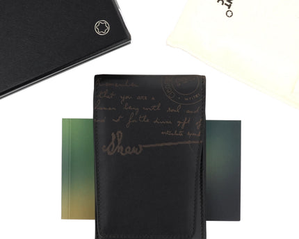 Montblanc Writers Edition George Bernard Shaw Mini-Notizbuch & Kartenetui