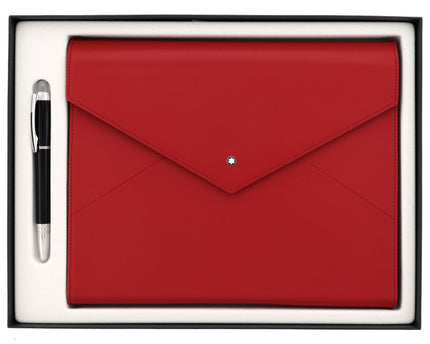 Montblanc Set Augmented Paper Sartorial Red