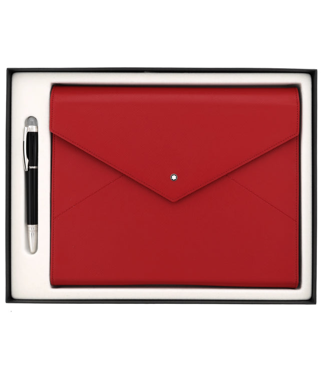 Montblanc Set Augmented Paper Sartorial Red