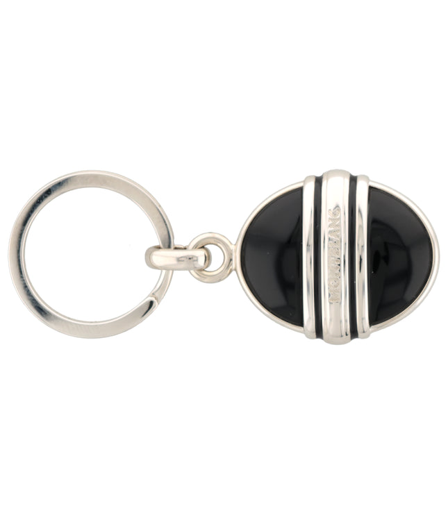 Montblanc Meisterstück Jewellery Schlüsselanhänger Schwarz Platiniert Keyring