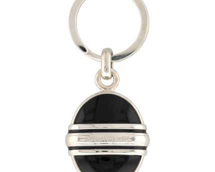 Montblanc Meisterstück Jewellery Schlüsselanhänger Schwarz Platiniert Keyring