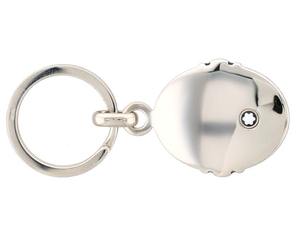 Montblanc Meisterstück Jewellery Schlüsselanhänger Schwarz Platiniert Keyring