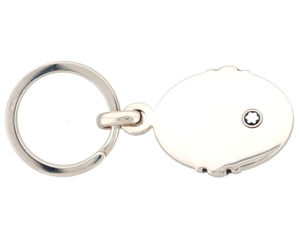Montblanc Meisterstück Jewellery Schlüsselanhänger Schwarz Platiniert Keyring