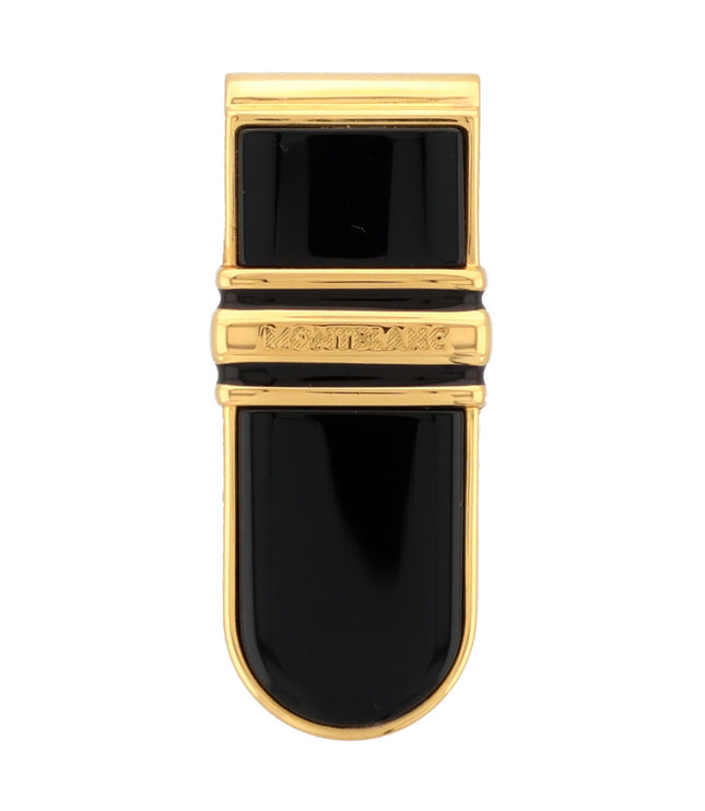 Montblanc Meisterstück Solitaire Geldclip Schwarz Gold
