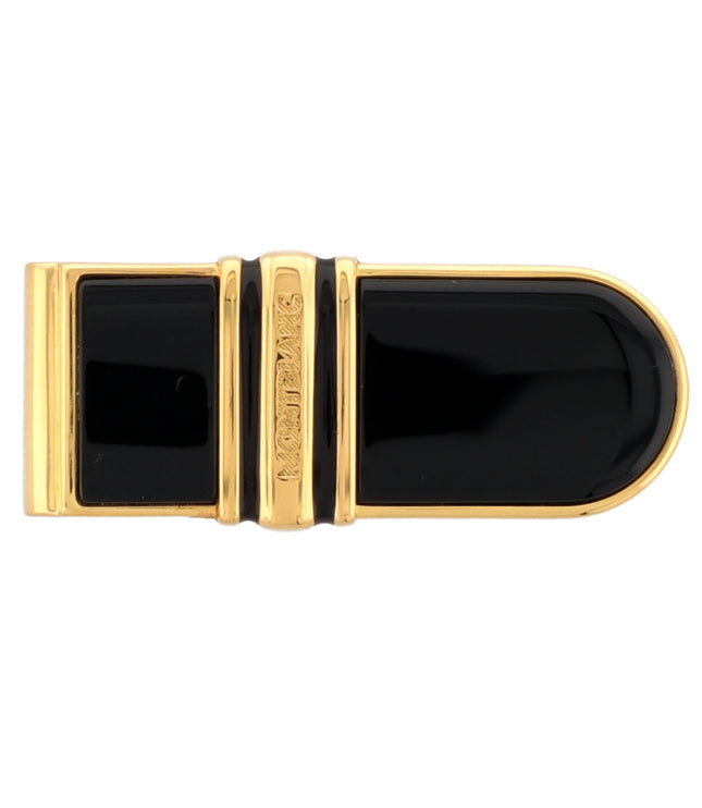 Montblanc Meisterstück Solitaire Geldclip Schwarz Gold