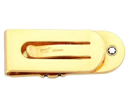 Montblanc Meisterstück Solitaire Geldclip Schwarz Gold