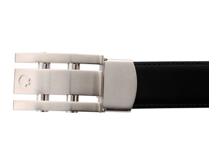 Montblanc Contemporary Line Wendbarer Ledergürtel 30mm Skeleton Schwarz/Braun