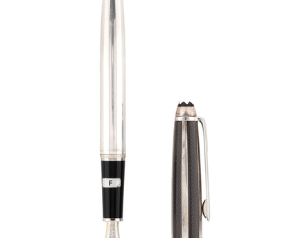 Montblanc Meisterstück Solitaire Silver Fibre Füller No.144 Classique