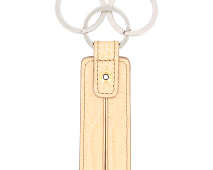 Montblanc Leather Goods La Vie De Boheme Schlüsselanhänger Desert Sand
