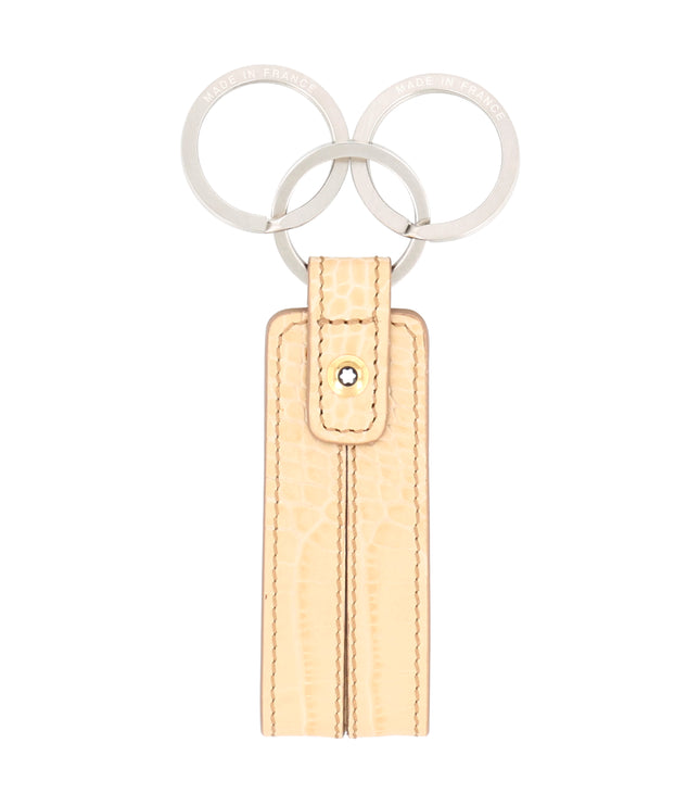 Montblanc Leather Goods La Vie De Boheme Schlüsselanhänger Desert Sand