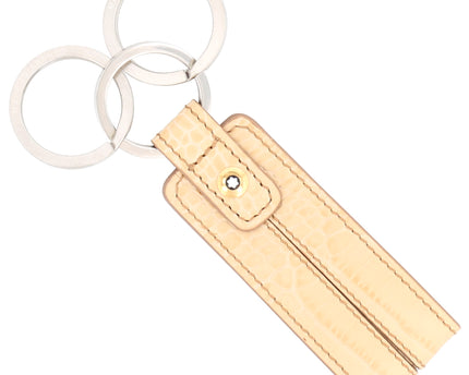 Montblanc Leather Goods La Vie De Boheme Schlüsselanhänger Desert Sand