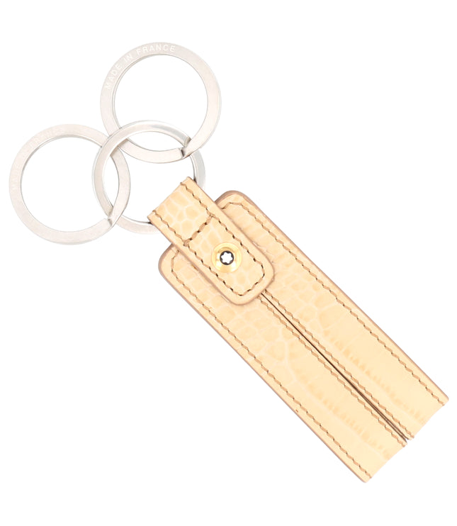 Montblanc Leather Goods La Vie De Boheme Schlüsselanhänger Desert Sand
