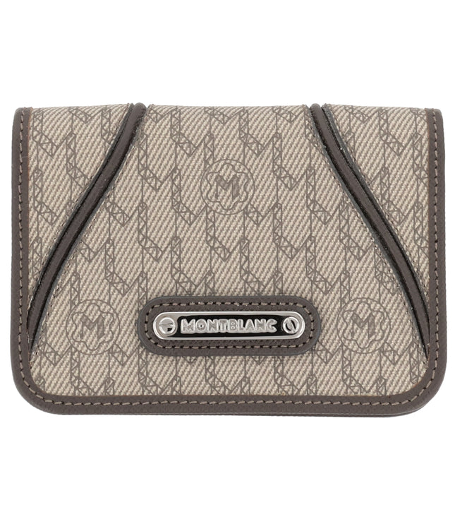 Montblanc Leather Goods Signature Ladies Business Card Holder Stone